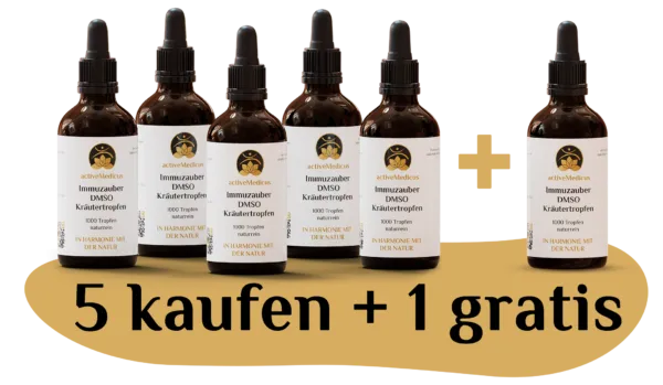 Fünf Produkte kaufen und ein Produkt gratis erhalten